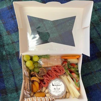 a box filled with different types of food